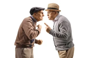 seniors-having-an-argument